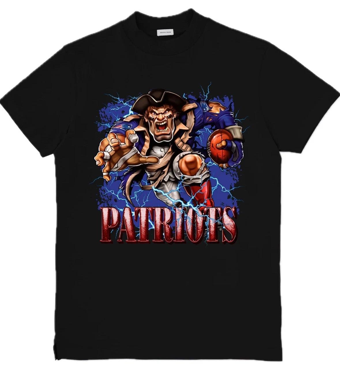 New England Patriots Mascot NFL Custom Graphic T-Shirt Size S-3XL 2XL
New England Patriots Mascot NFL Custom Graphic T-Shirt Size S-3XL 2XL