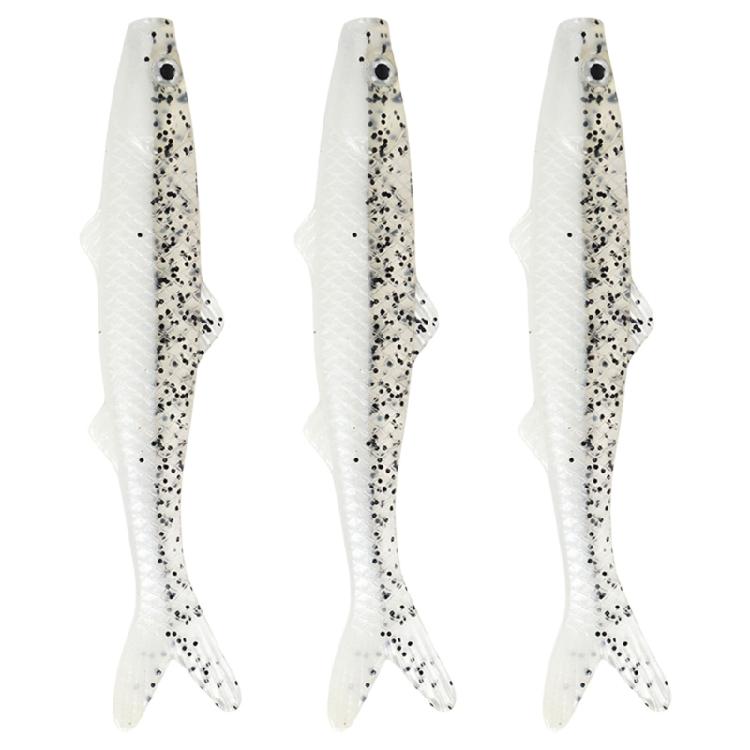 3pcs Artificial Swimbait Freshwater Saltwater Sinking Baits Soft Lure Swim Baits Fishing Tackle Paddle Tail Fishing Lure чорний/білий
3pcs Artificial Swimbait Freshwater Saltwater Sinking Baits Soft Lure Swim Baits Fishing Tackle Paddle Tail Fishing Lure чорний/білий