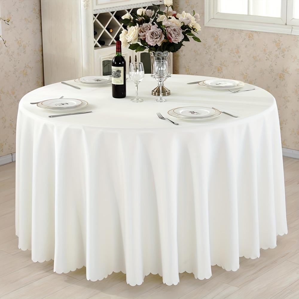 1pc Solid Color Polyester Round Decorative Tablecloth for Wedding, Hotel Table, Buffet Party and Camping Party Decoration Cloth, Room Decoration 140cm білий
1pc Solid Color Polyester Round Decorative Tablecloth for Wedding, Hotel Table, Buffet Party and Camping Party Decoration Cloth, Room Decoration 140cm білий