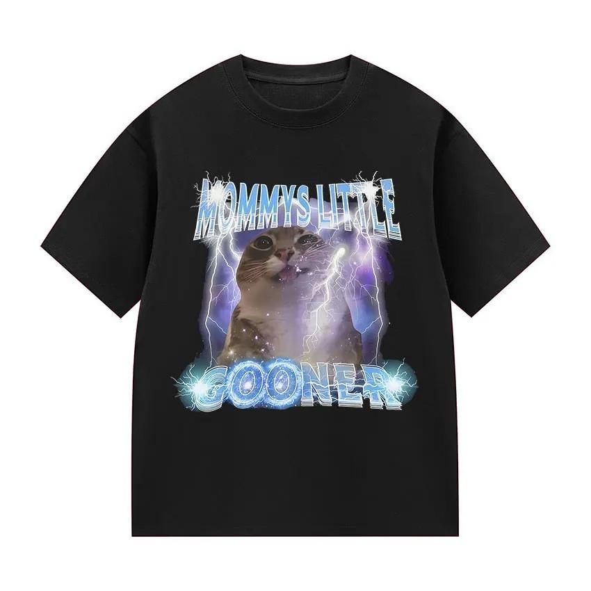 Mommys Little Gooner Funny Cat Meme Graphic Tshirt Women Fashion Harajuku T Shirt Retro Short Sleeve Tees Graphic T Shirts Y2K S
Mommys Little Gooner Funny Cat Meme Graphic Tshirt Women Fashion Harajuku T Shirt Retro Short Sleeve Tees Graphic T Shirts Y2K S