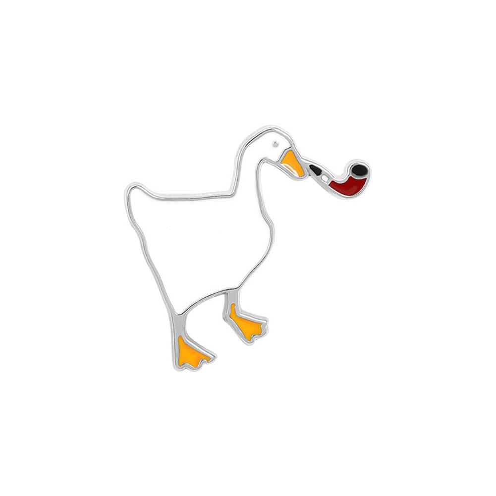 Creative Cartoon Untitled Goose Game Brooch Cute Enamel Badge Pin Accessories For Clothing Backpack XZ3104 #1
Creative Cartoon Untitled Goose Game Brooch Cute Enamel Badge Pin Accessories For Clothing Backpack XZ3104 #1