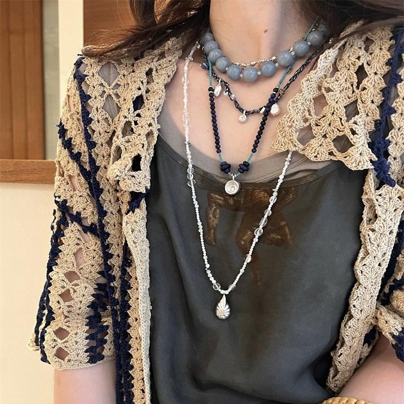 Crystal beaded irregular water drop pendant necklace light luxury temperament versatile collarbone chain niche fashion simple jewelry
Crystal beaded irregular water drop pendant necklace light luxury temperament versatile collarbone chain niche fashion simple jewelry