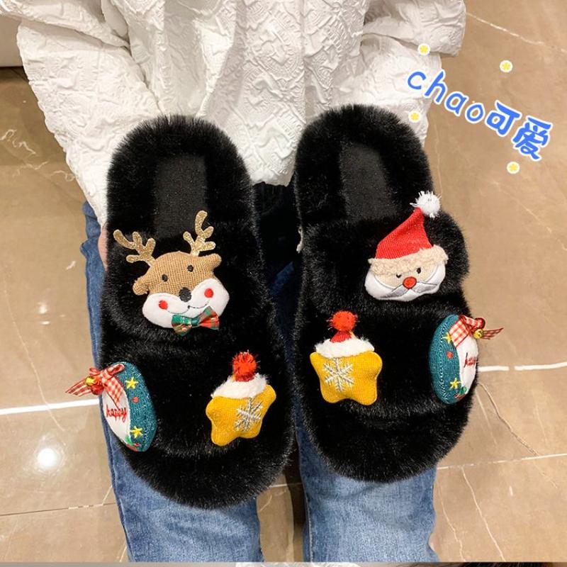 2024 Winter Women s Cartoon Slippers Funny Girls Slippers Warm Comfortable Christmas Gift Kids Girl Plush Platform Slippers
2024 Winter Women s Cartoon Slippers Funny Girls Slippers Warm Comfortable Christmas Gift Kids Girl Plush Platform Slippers