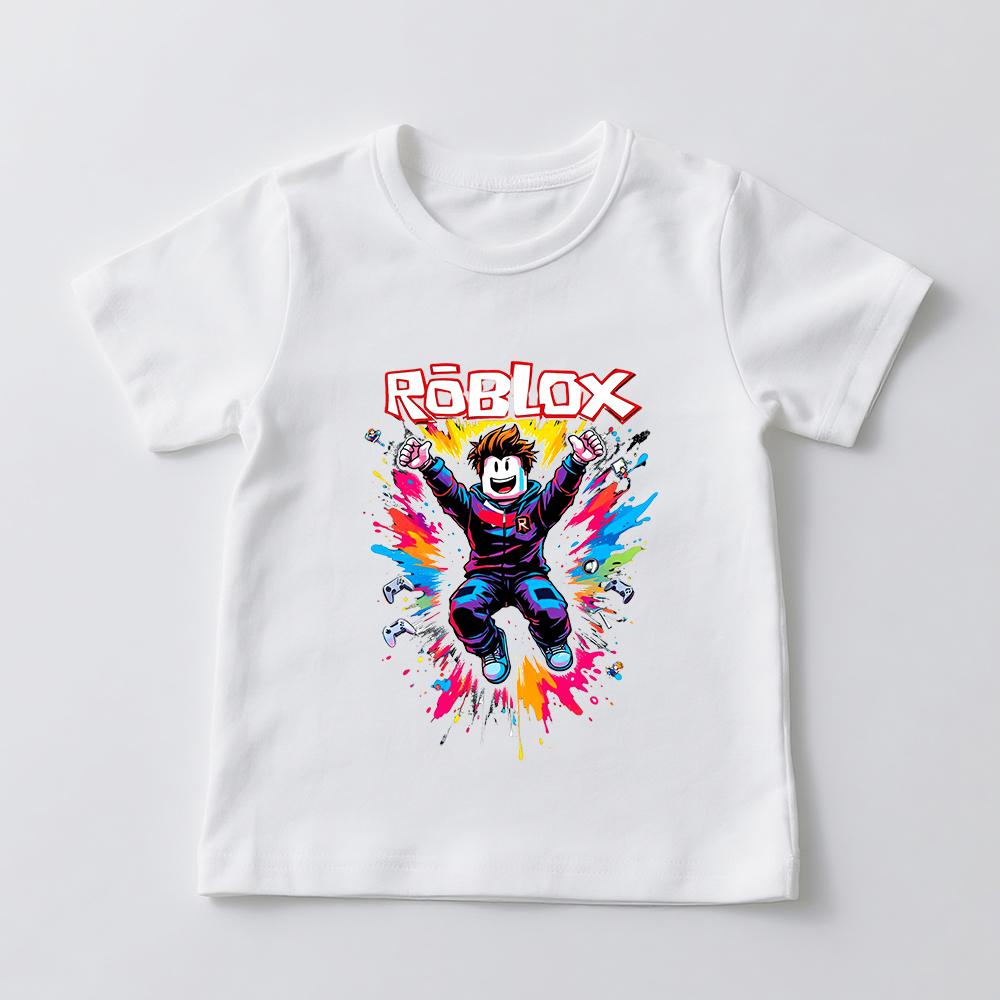 Funny Cartoon Game Graphic Kids T Shirt Boys Girls Short Sleeve T-shirt Children Casual Summer Tees Top 100
Funny Cartoon Game Graphic Kids T Shirt Boys Girls Short Sleeve T-shirt Children Casual Summer Tees Top 100