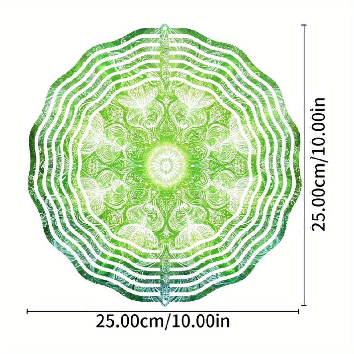 3D Metal Mandala Flower Wind Chime for Outdoor Indoor Garden Decor Gift for Men Women Holiday Christmas Thanksgiving Easter Home Yard Art 01A
3D Metal Mandala Flower Wind Chime for Outdoor Indoor Garden Decor Gift for Men Women Holiday Christmas Thanksgiving Easter Home Yard Art 01A