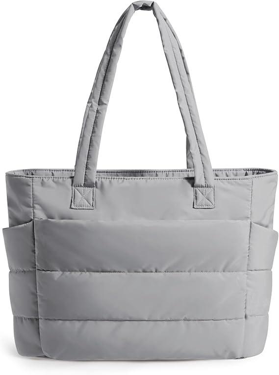 Ladies Shoulder Bag, Large Capacity Multi Compartment Storage Bag, High Appearance Leisure Travel Portable Tote Bag світло-сірого кольору
Ladies Shoulder Bag, Large Capacity Multi Compartment Storage Bag, High Appearance Leisure Travel Portable Tote Bag світло-сірого кольору