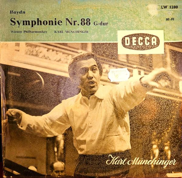 10inch Record KARL MUNCHINGER THE VIENNA PHILHAR Haydn Symphony No88 In G Major Le LW5280 DECCA UK Classical Used
10inch Record KARL MUNCHINGER THE VIENNA PHILHAR Haydn Symphony No88 In G Major Le LW5280 DECCA UK Classical Used