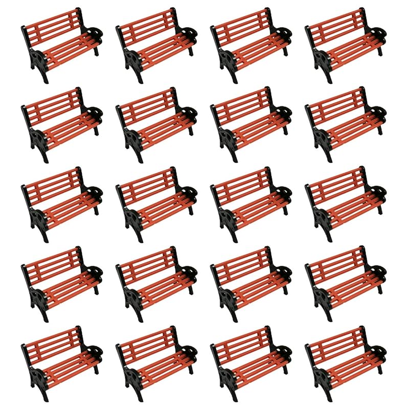 HAMILO park bench diorama amusement park theme park mini bench bench for diorama 1/150 (20 piece set)
HAMILO park bench diorama amusement park theme park mini bench bench for diorama 1/150 (20 piece set)