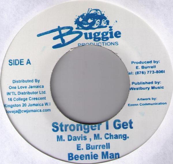 7inch Record BEENIE MAN - Stronger I Get NONE Buggie Producti 2008 Jamaica Reggae, Ska & Dub Used
7inch Record BEENIE MAN - Stronger I Get NONE Buggie Producti 2008 Jamaica Reggae, Ska & Dub Used