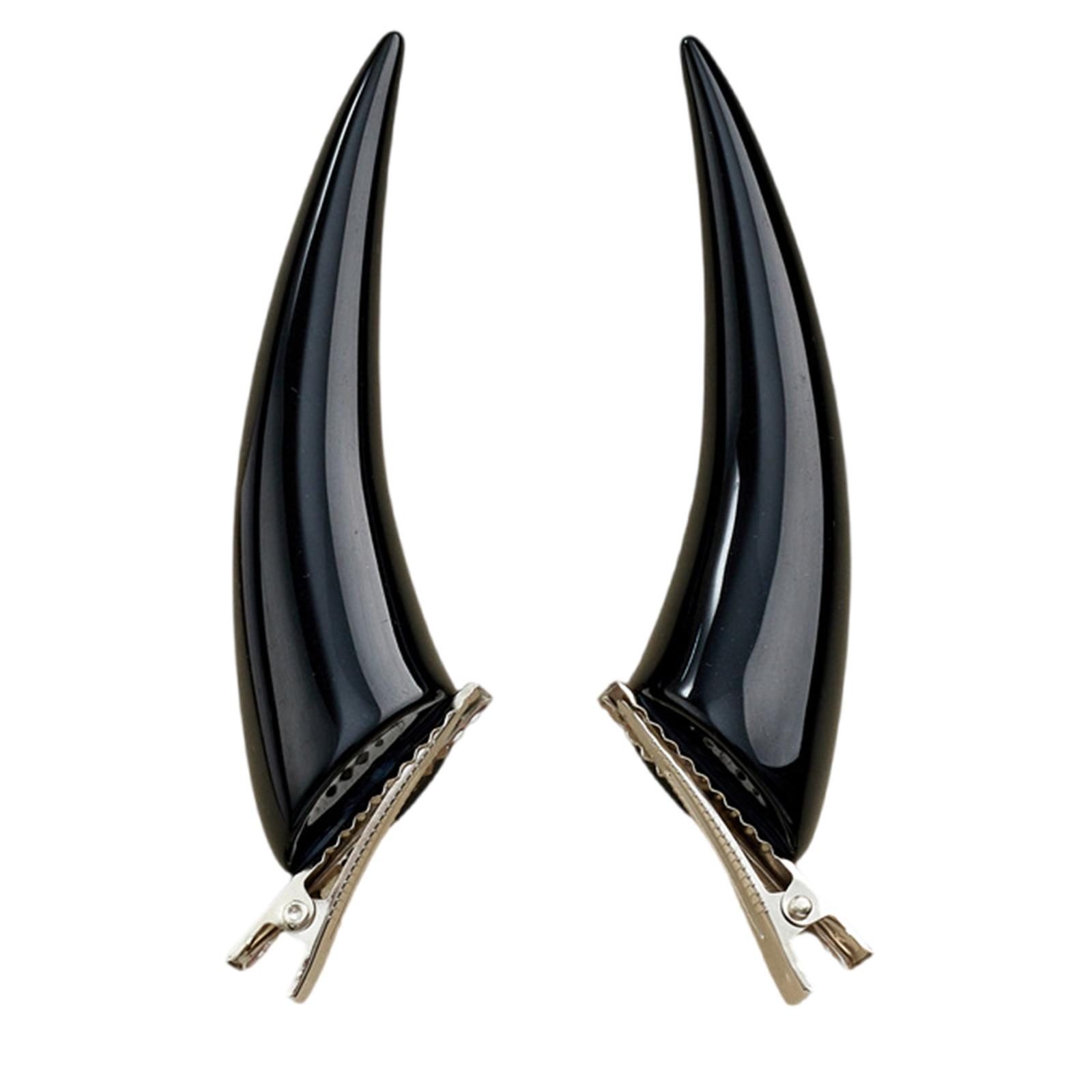 1 пара заколок для волос в готическом стиле, заколка для волос в виде рога дьявола, уникальная заколка для косплея для вечеринок на Хэллоуин и праздничных костюмов чёрный
1 пара заколок для волос в готическом стиле, заколка для волос в виде рога дьявола, уникальная заколка для косплея для вечеринок на Хэллоуин и праздничных костюмов чёрный