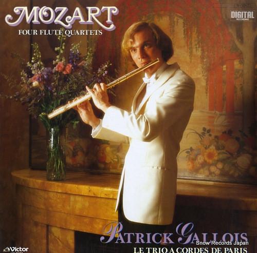 LP Record PATRICK GALLOIS PARIS STRING TRIO Mozart Four Flute Quartets VIC28177 VICTOR 1984 Japan Obi Classical Used
LP Record PATRICK GALLOIS PARIS STRING TRIO Mozart Four Flute Quartets VIC28177 VICTOR 1984 Japan Obi Classical Used