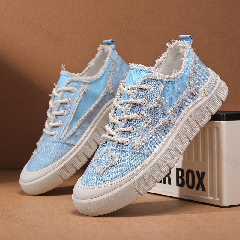 Мода 2025 Лето Новые Мужские Модные Тренд Повседневные Холщовые Туфли Удобные Универсальные На Толстой Подошве Спортивная Обувь Низкие Кроссовки на Платформе 39 синий
Мода 2025 Лето Новые Мужские Модные Тренд Повседневные Холщовые Туфли Удобные Универсальные На Толстой Подошве Спортивная Обувь Низкие Кроссовки на Платформе 39 синий