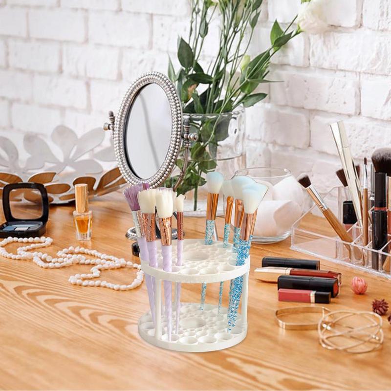 Storage Holder For Cosmetic Brush Brush Organizer 45Holes Makeup Stand Brush Holder Dustproof Round Desktop Organizer Large China Mainland
Storage Holder For Cosmetic Brush Brush Organizer 45Holes Makeup Stand Brush Holder Dustproof Round Desktop Organizer Large China Mainland