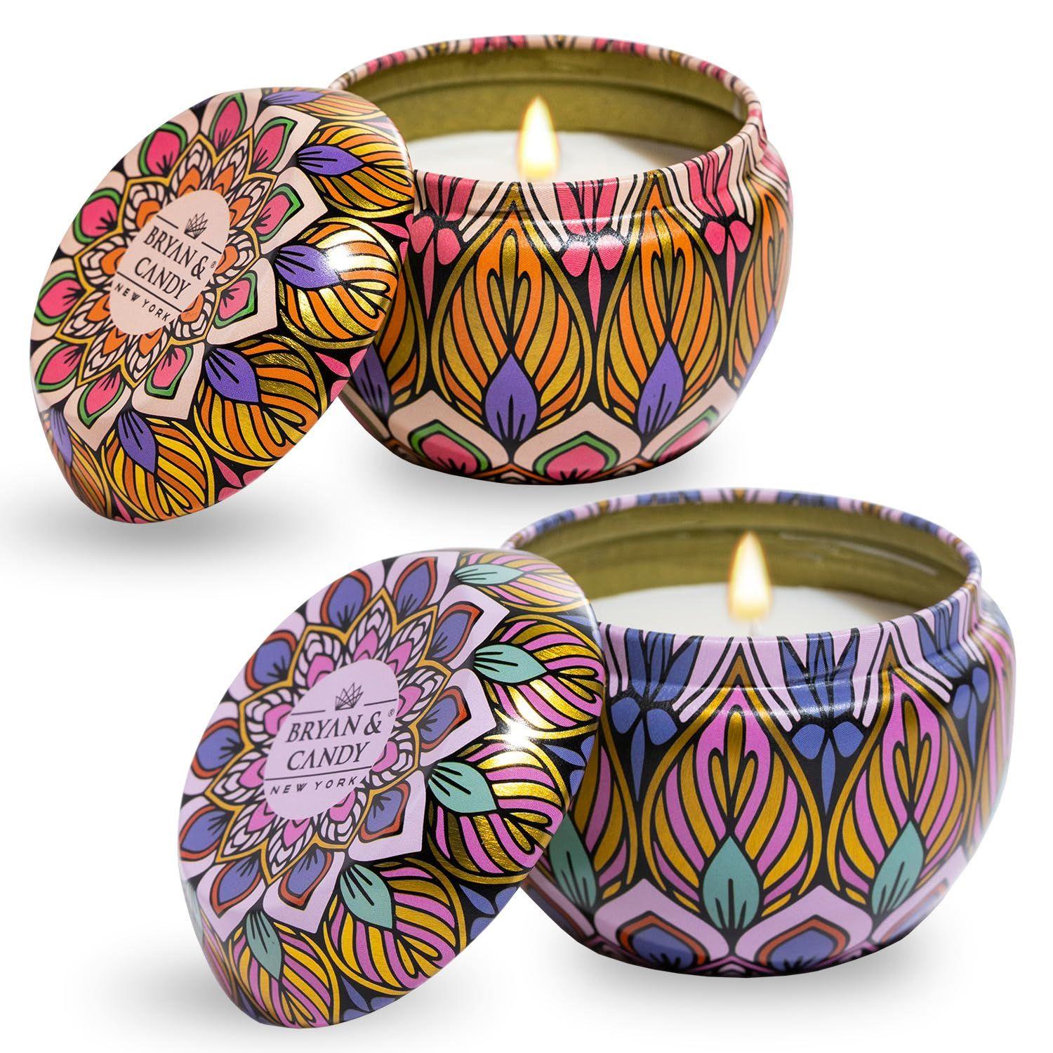Scented Candles Diwali Gift Set for Men & Women,60gm Each Soy Wax Eco-Friendly Printed Tin, Pack of 2 (Lavender Citrus & Bulgarian Rose)
Scented Candles Diwali Gift Set for Men & Women,60gm Each Soy Wax Eco-Friendly Printed Tin, Pack of 2 (Lavender Citrus & Bulgarian Rose)