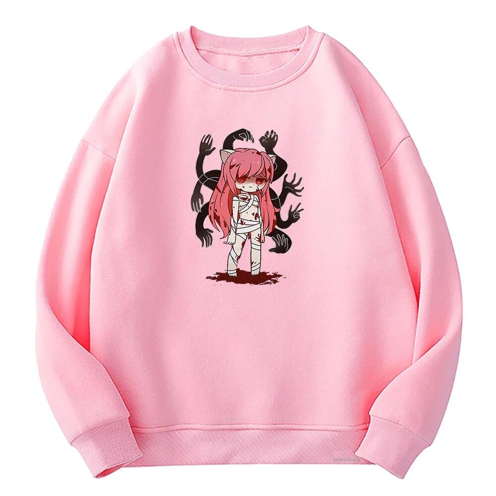 Толстовка с капюшоном в стиле аниме Elfen Lied, женская толстовка Kawaii Kouta, женская толстовка Harajuku Manga Lucy Nana, флисовые пуловеры с круглым вырезом, толстовка
Толстовка с капюшоном в стиле аниме Elfen Lied, женская толстовка Kawaii Kouta, женская толстовка Harajuku Manga Lucy Nana, флисовые пуловеры с круглым вырезом, толстовка