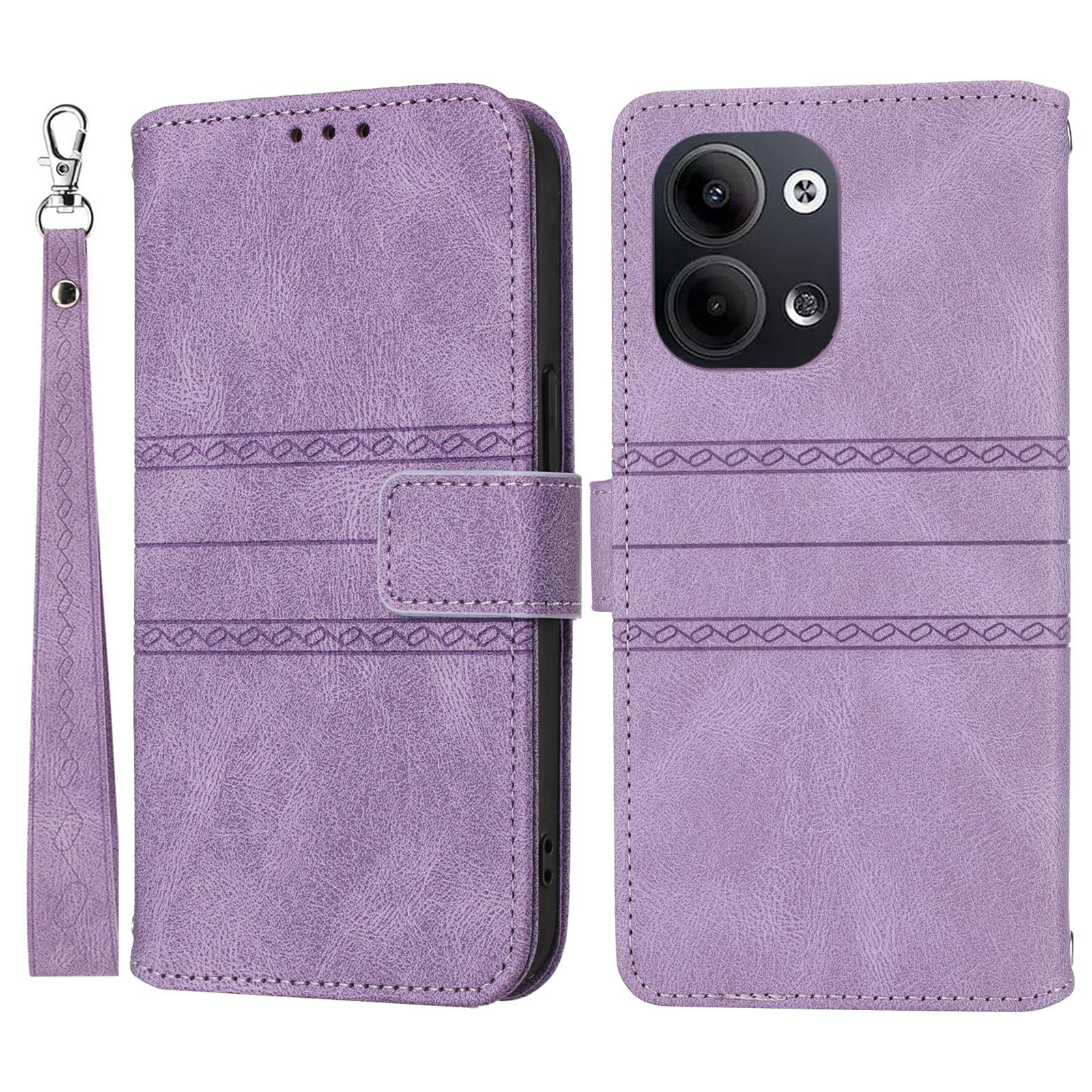 For Oppo Reno13 Pro 5G Case Wallet Skin-Touch Leather Imprinted Phone Cover Purple
For Oppo Reno13 Pro 5G Case Wallet Skin-Touch Leather Imprinted Phone Cover Purple