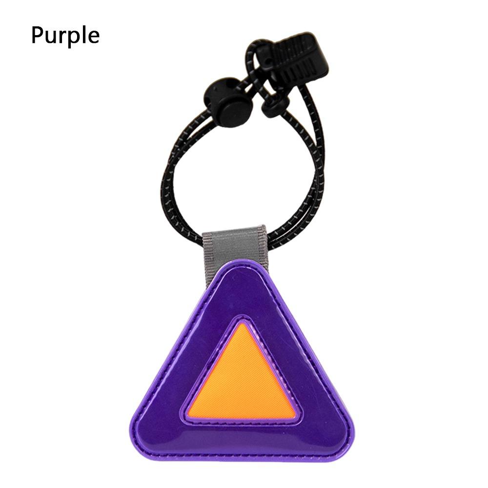1Pcs Elastic Cord Reflective Triangle Sign with Spring Hook Safety Warning Safety Clip Plastic Hanging Tag фіолетовий
1Pcs Elastic Cord Reflective Triangle Sign with Spring Hook Safety Warning Safety Clip Plastic Hanging Tag фіолетовий