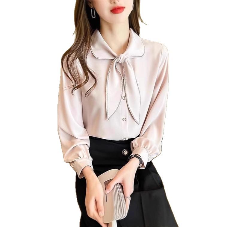 Autumn/Winter 2026 European-American Style Navy Collar Solid Color Loose Shirt for Women Large белый
Autumn/Winter 2026 European-American Style Navy Collar Solid Color Loose Shirt for Women Large белый