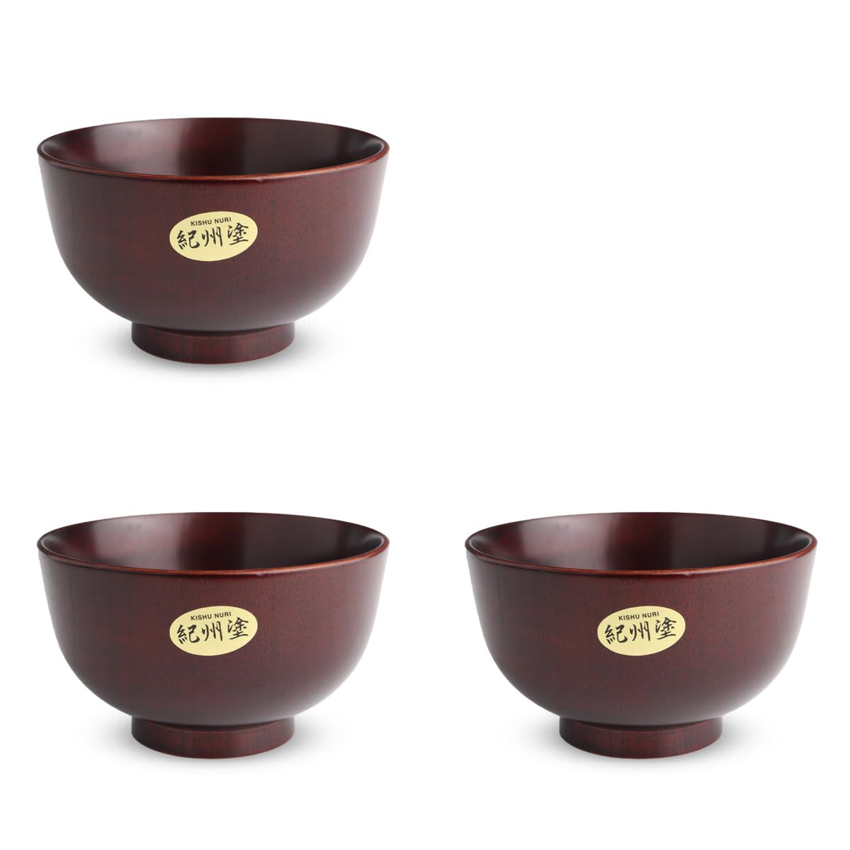 Wooden Soup Kishu Set of x 7cm J-kitchens Bowls, Lacquer, Koya, 3, 11.5
Wooden Soup Kishu Set of x 7cm J-kitchens Bowls, Lacquer, Koya, 3, 11.5