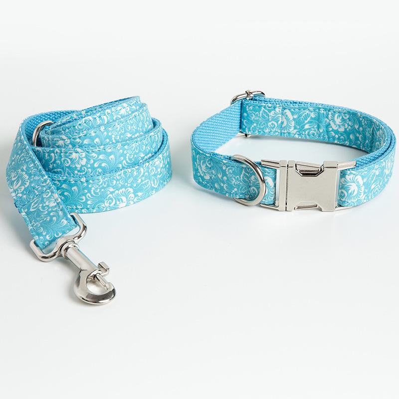 Exclusive Pet Collar Traction Rope Set+engraved Zinc Alloy Buckle Pet Dog Collar Traction Rope Set
Exclusive Pet Collar Traction Rope Set+engraved Zinc Alloy Buckle Pet Dog Collar Traction Rope Set