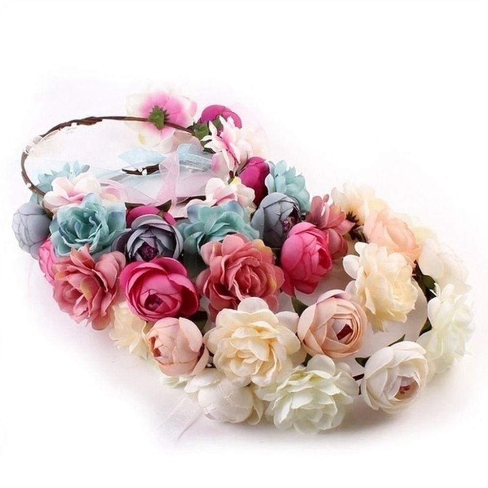Rose Flower Cloth Wedding Party Hairband Tiara Flower Crown Flower Headband Women Headwear D
Rose Flower Cloth Wedding Party Hairband Tiara Flower Crown Flower Headband Women Headwear D