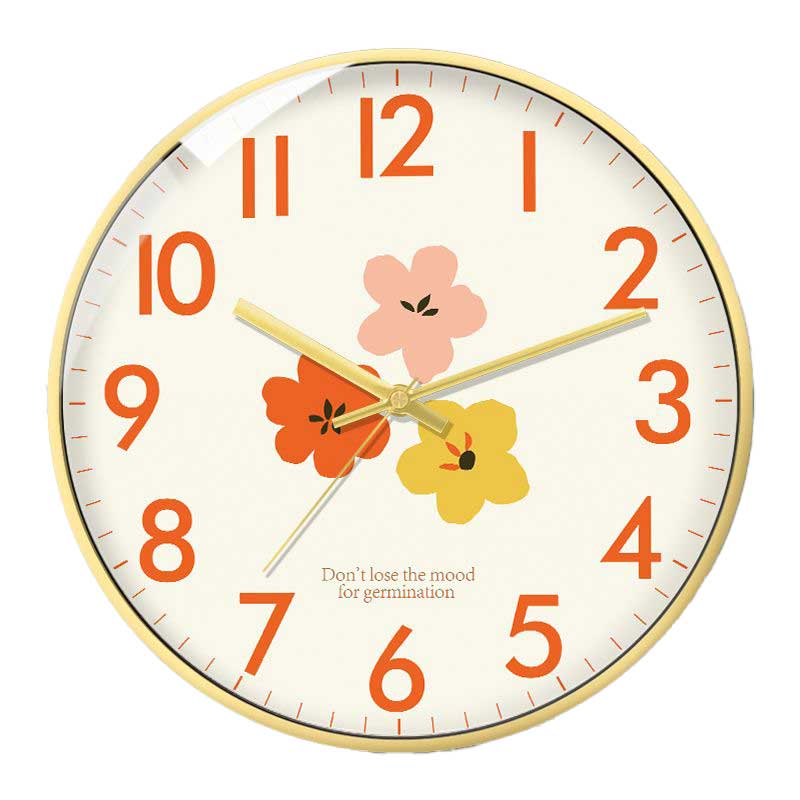 Minimalist Flower Wall Clock Silent Wall Watch Sweet Floral Print Home Decor Creative Gift For Family Friends (as the picture,8 inch)
Minimalist Flower Wall Clock Silent Wall Watch Sweet Floral Print Home Decor Creative Gift For Family Friends (as the picture,8 inch)