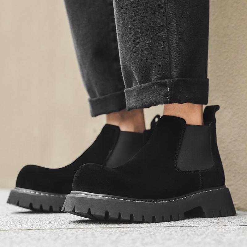 2024 Новые мужские кожаные ботинки с круглым носком Модные матовые ботинки челси средней высоты Повседневные мужские ботинки 44310-J 38 чёрный
2024 Новые мужские кожаные ботинки с круглым носком Модные матовые ботинки челси средней высоты Повседневные мужские ботинки 44310-J 38 чёрный