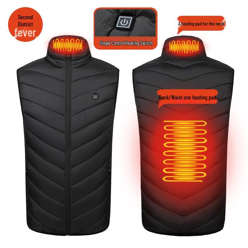 Multi-Zone Electric Heating Vest, Plus Size, Thickened, Warm, with 17 and 9 Heating Zones. XXXL
Multi-Zone Electric Heating Vest, Plus Size, Thickened, Warm, with 17 and 9 Heating Zones. XXXL