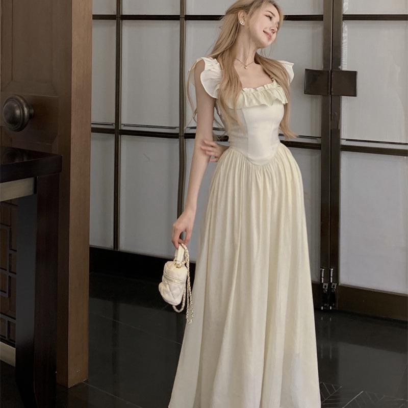 Elegant Summer Puff Sleeve Ruffle Dress with Open Back and Cinched Waist M (Recommended 98-115cm)
Elegant Summer Puff Sleeve Ruffle Dress with Open Back and Cinched Waist M (Recommended 98-115cm)