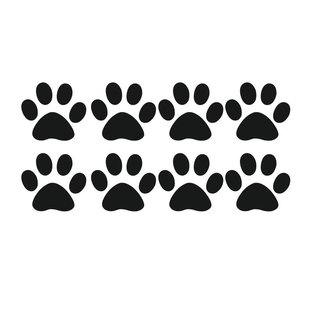Qicarkey Car Sticker Cat Dog Paw Paw 8 Stickers, Stickers, Stylish, Seal, Car, Bike, Decal (black) чёрный
Qicarkey Car Sticker Cat Dog Paw Paw 8 Stickers, Stickers, Stylish, Seal, Car, Bike, Decal (black) чёрный