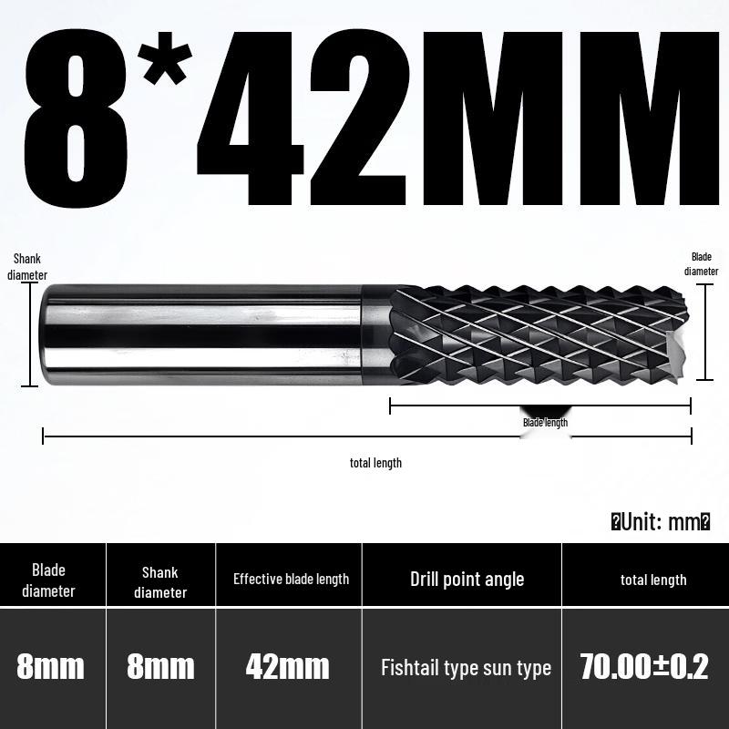 Aokewen Tungsten Steel Corn End Mill
Aokewen Tungsten Steel Corn End Mill