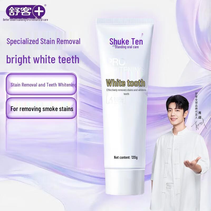 Shuke Anti-Stain Whitening Toothpaste
Shuke Anti-Stain Whitening Toothpaste