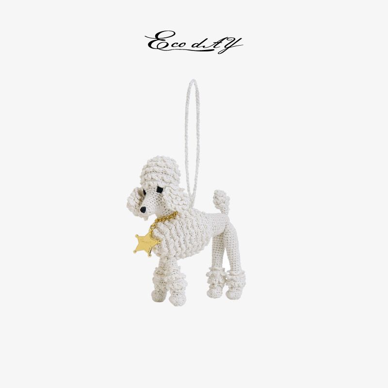 Ecoday Оригинальный дизайн Ручная работа Вязаные крючком Собачки Украшения Аксессуар Сумка Подвеска Щенок Летний Кремово-белый Beige
Ecoday Оригинальный дизайн Ручная работа Вязаные крючком Собачки Украшения Аксессуар Сумка Подвеска Щенок Летний Кремово-белый Beige