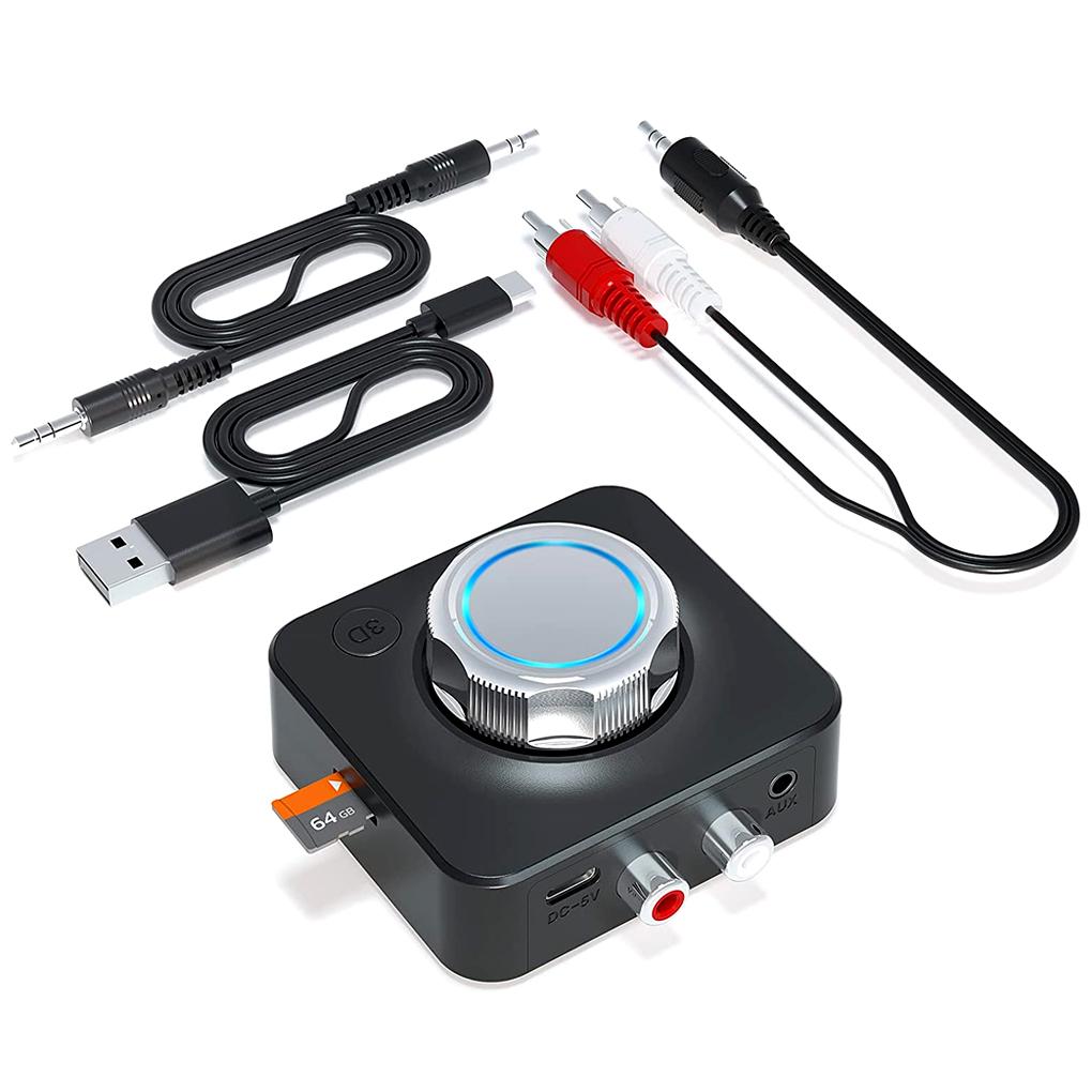 Беспроводной динамик Bluetooth-совместимый приемник 5.0 2.4Ghz Heavy Bass Audio Adapter Стабильный прием сигнала Устройство для отеля и автомобиля
Беспроводной динамик Bluetooth-совместимый приемник 5.0 2.4Ghz Heavy Bass Audio Adapter Стабильный прием сигнала Устройство для отеля и автомобиля