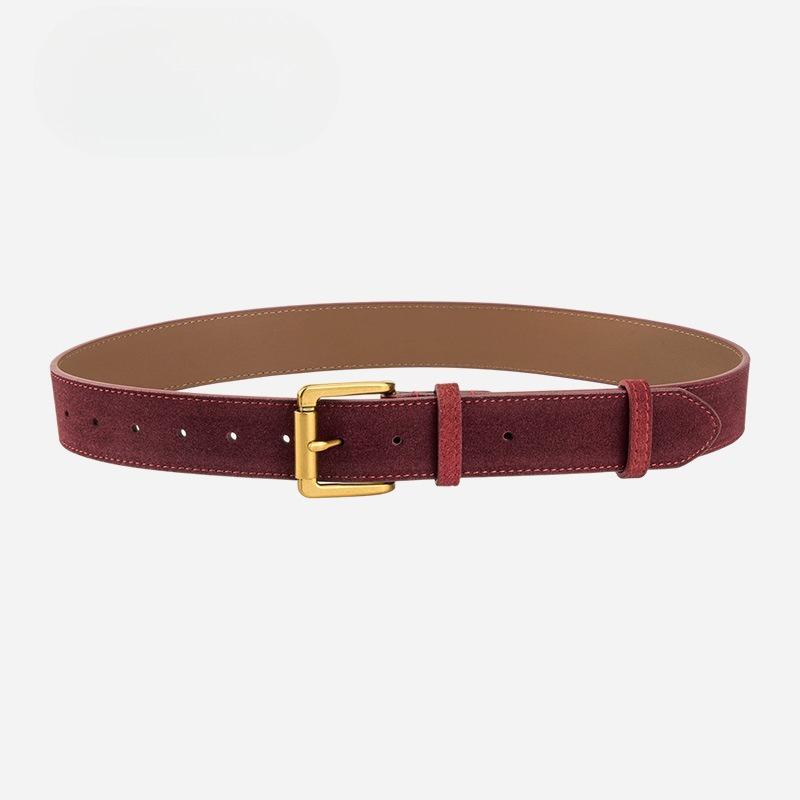 Универсальный матовый ремень для женской пряжки-гвоздика, высококлассный, декоративный кожаный ремень для женщин 105cm
Универсальный матовый ремень для женской пряжки-гвоздика, высококлассный, декоративный кожаный ремень для женщин 105cm