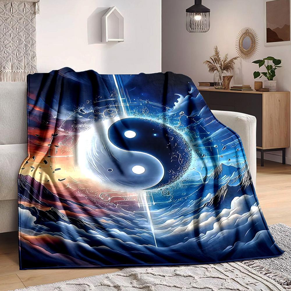 1pc Yin Yang Symbol Blanket - Perfect Gift for Birthdays, Christmas & Halloween- Soft, Warm & Versatile yy250909180 75x90cm
1pc Yin Yang Symbol Blanket - Perfect Gift for Birthdays, Christmas & Halloween- Soft, Warm & Versatile yy250909180 75x90cm