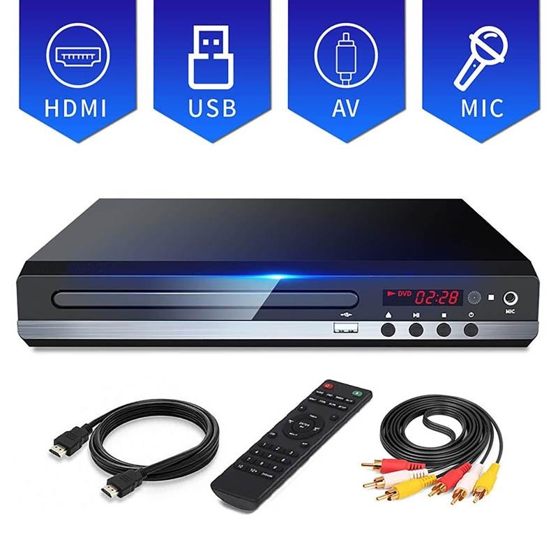 DVD Player High-defination 1080P Home DVD Player Box For TV All Region Free DVD CD-Discs Player AV-Output Built-in MIC-port UK PLUG 230V
DVD Player High-defination 1080P Home DVD Player Box For TV All Region Free DVD CD-Discs Player AV-Output Built-in MIC-port UK PLUG 230V