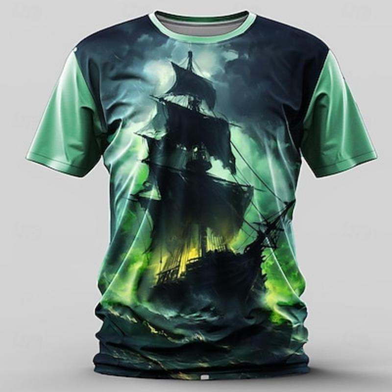 Men s Ship T shirt Short Sleeve T shirt 3D Print Crew Neck Shirt Retro Vintage Casual Street Style Sports Outdoor Holiday Going out Summer Clothing 3XL
Men s Ship T shirt Short Sleeve T shirt 3D Print Crew Neck Shirt Retro Vintage Casual Street Style Sports Outdoor Holiday Going out Summer Clothing 3XL