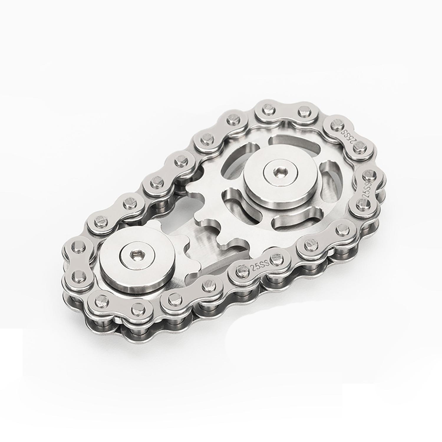 Metal Gear Chain Fingertip Gyroscope, Finger Chain Relaxation Toy Nice Decor Good Gift For Kids, Relaxation Artifact
Metal Gear Chain Fingertip Gyroscope, Finger Chain Relaxation Toy Nice Decor Good Gift For Kids, Relaxation Artifact