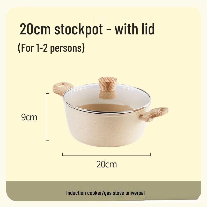 Triceratops Maifan Stone Non-Stick Soup Pot
Triceratops Maifan Stone Non-Stick Soup Pot