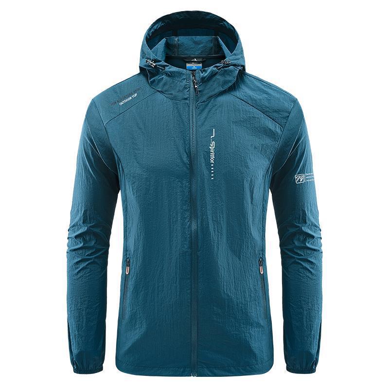 Summer Outdoor Quick Dry Sun Protective Thin Jacket Men Hiking Fishing Cycling Hooded Gym Sport Windbreaker Light Coats XXXXXL синій
Summer Outdoor Quick Dry Sun Protective Thin Jacket Men Hiking Fishing Cycling Hooded Gym Sport Windbreaker Light Coats XXXXXL синій