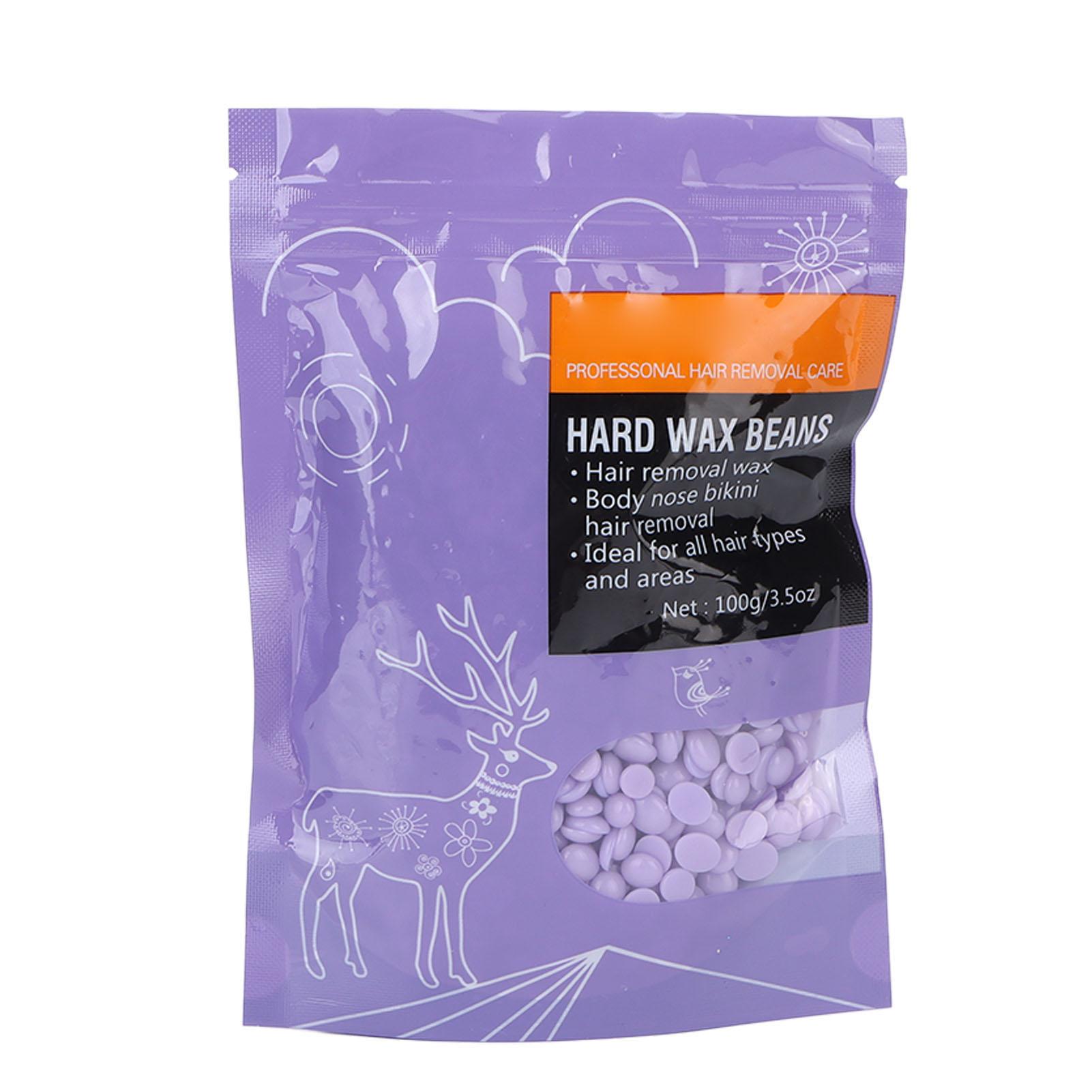Hard Wax Bean Pearly Lustre Hair Removal Wax Bead for Face Bikini Legs Underarm 3.5oz Taro Purple
Hard Wax Bean Pearly Lustre Hair Removal Wax Bead for Face Bikini Legs Underarm 3.5oz Taro Purple