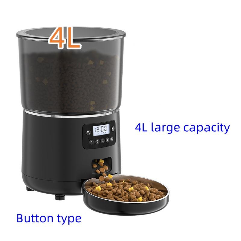 Smart WiFi Pets Automatic Feeder APP Mobile Remote Control Cat And Dog Feeder 4L Button/WiFi/Video Model For Selection
Smart WiFi Pets Automatic Feeder APP Mobile Remote Control Cat And Dog Feeder 4L Button/WiFi/Video Model For Selection