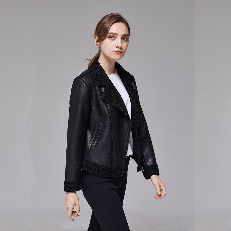 Spring Korean Style Women s Short PU Leather Motorcycle Jacket - Hot Selling Loose Fit Outerwear XL (90-110 jin) коричневый
Spring Korean Style Women s Short PU Leather Motorcycle Jacket - Hot Selling Loose Fit Outerwear XL (90-110 jin) коричневый