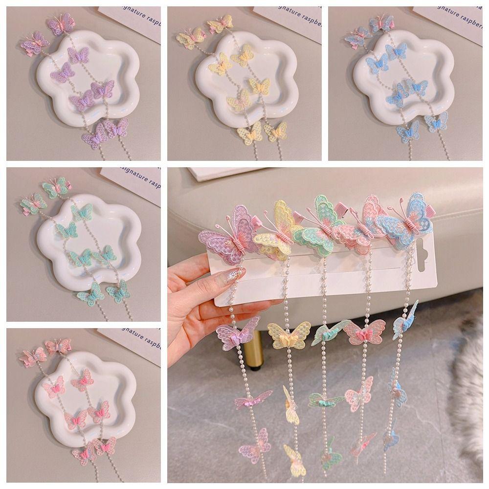 Colorful Hanfu Hairpin Pearl Children Barrette Fashion Butterfly Tassel Hair Clip Kids Gift розовый
Colorful Hanfu Hairpin Pearl Children Barrette Fashion Butterfly Tassel Hair Clip Kids Gift розовый