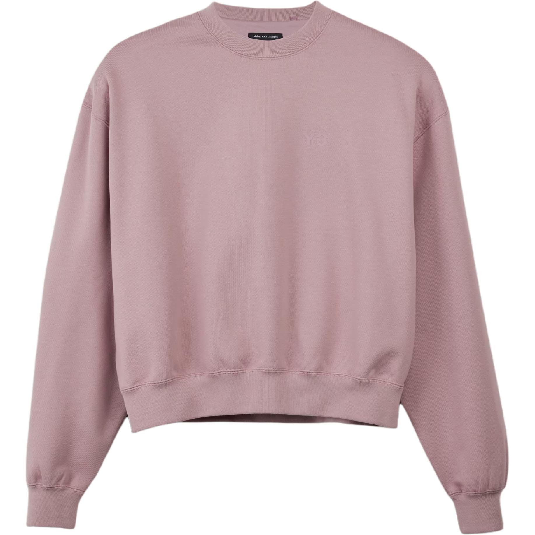 Y-3 Solid Color Round Neck Drop Shoulder Loose Long Sleeve Sweatshirt Women sweatshirt Light-Purple JD9814 S
Y-3 Solid Color Round Neck Drop Shoulder Loose Long Sleeve Sweatshirt Women sweatshirt Light-Purple JD9814 S