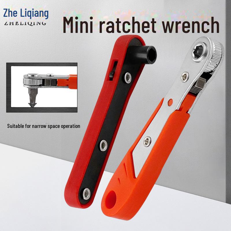 Magnetic Mini 36-Tooth Ratchet Screwdriver with Adjustable Forward/Reverse Switch
Magnetic Mini 36-Tooth Ratchet Screwdriver with Adjustable Forward/Reverse Switch
