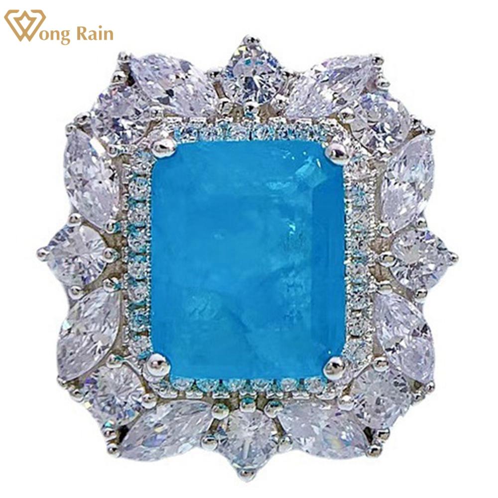 Wong Rain, стерлинговое серебро 925 пробы, AAAAA, цирконы, драгоценный камень, свадебные и обручальные женские кольца, ювелирные изделия, подарки US 5 синий
Wong Rain, стерлинговое серебро 925 пробы, AAAAA, цирконы, драгоценный камень, свадебные и обручальные женские кольца, ювелирные изделия, подарки US 5 синий