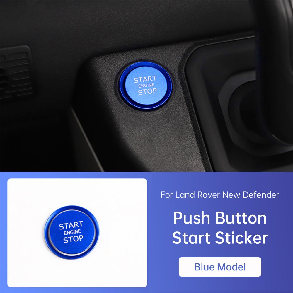 For Land Rover New Defender 90 110 2020 -2025 Car Push Button Start Sticker Car Ignition Switch Button Modification Sticker синий
For Land Rover New Defender 90 110 2020 -2025 Car Push Button Start Sticker Car Ignition Switch Button Modification Sticker синий