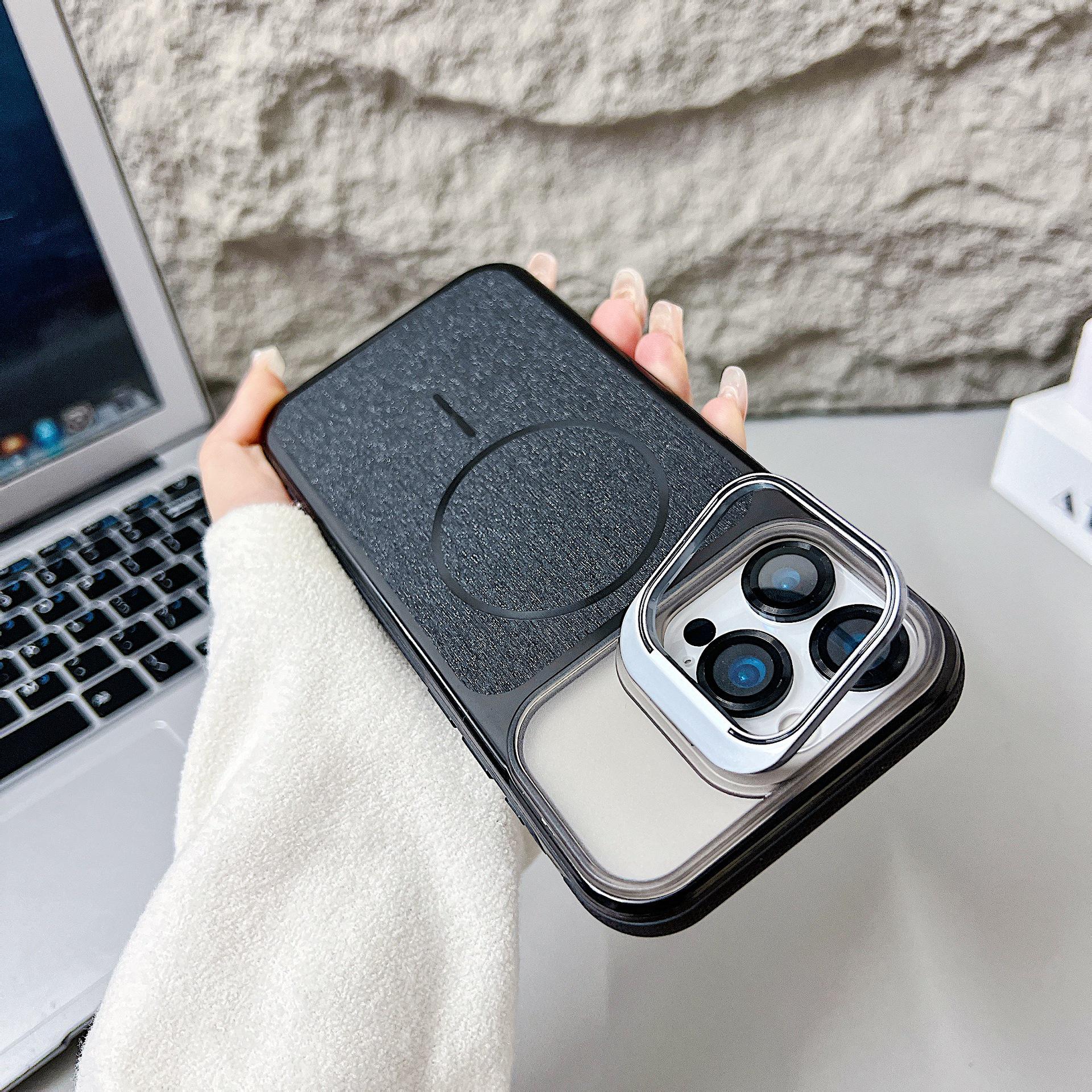 iPhone 17 Pro Max Lens Holder Case: Magnetic Soft Edge, Hard Shell, Brushed Design, Compatible with Apple 16/15 Pro. iPhone 12 Pro чёрный
iPhone 17 Pro Max Lens Holder Case: Magnetic Soft Edge, Hard Shell, Brushed Design, Compatible with Apple 16/15 Pro. iPhone 12 Pro чёрный